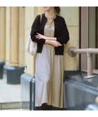 【23区/NIJYUSANKU】の【見上愛さん着用/洗える】スエーディーサテン キャミソール ワンピース 人気、トレンドファッション・服の通販 founy(ファニー) ファッション Fashion レディースファッション Fashion for Women ワンピース Dresses インナー Innerwear エレガント 上品 Elegant ヴィンテージ Vintage Style 洗える Machine Washable 秋 Autumn カットソー Cut and Sewn Top キャミソール Camisole, Spaghetti Strap Top サテン Satin, Glossy Fabric ジャケット Jacket, Outerwear タンブラー Tumbler, Travel Mug ドレープ Drape, Draping Fabric フェミニン Feminine, Girly ラップ Wrap, Wrap Design ワイド Wide, Wide Fit A/W・秋冬 Autumn/Winter 冬 Winter / This Winter おすすめ Recommended / Our Picks 夏 Summer 2025年 2025 2025-2026秋冬・A/W Autumn/Winter 2025–26 AW25–26 thumbnail ベージュ系|ID: prp329100004659737 ipo3291000000034537760