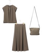 【エニィ スィス/any SiS】の【撥水・接触冷感・UVカット・洗える】イージートリプル SET カーキ|ID: prp329100004659738 ipo3291000000034640407