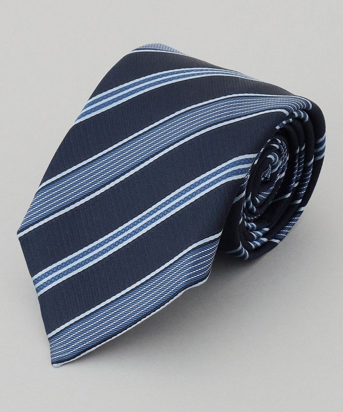 【五大陸/gotairiku / MEN】の【日本製】シルク ネクタイ_ストライプ インテリア・キッズ・メンズ・レディースファッション・服の通販 founy(ファニー) https://founy.com/ ファッション Fashion メンズファッション Fashion for Men シルク Silk, 100% Silk ストライプ Stripe, Striped Pattern スーツ Suit, Formalwear 日本製 Made In Japan |ID: prp329100004659749 ipo3291000000035057855