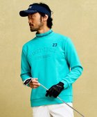 【23区 ゴルフ/23区GOLF / MEN】の【MEN】パターンからゴルフに合わせたしっかり素材のカノコダンボールモック ターコイズブルー系|ID: prp329100004659755 ipo3291000000034309867
