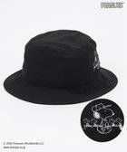 【23区 ゴルフ/NIJYUSANKU GOLF】の【UNISEX】『PEANUTS』コラボ バケットハット 人気、トレンドファッション・服の通販 founy(ファニー) ファッション Fashion レディースファッション Fashion for Women キャップ&ハット Hats & Caps ユニセックス Unisex, Genderless おすすめ Recommended / Our Picks イラスト Illustration コラボ Collaboration, Collab フロント Front, Front Design プリント Print, Printed Pattern メッシュ Mesh, Net Fabric ラウンド Round, Round Neck 帽子 Hat, Headwear thumbnail ブラック系|ID: prp329100004659760 ipo3291000000033723134