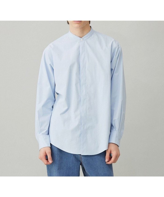 【アンフィーロ/UNFILO / MEN】のコンフォートシャツ バンドカラー インテリア・キッズ・メンズ・レディースファッション・服の通販 founy(ファニー) https://founy.com/ ファッション Fashion メンズファッション Fashion for Men トップス・カットソー Cut & Sew Tops メンズシャツ Shirts クラシック Classic, Timeless Style ストレッチ Stretch, Stretchy Fabric スラックス Slacks, Dress Pants トレンド Trend, Trending Now レギュラー Regular, Standard Fit A/W・秋冬 Autumn/Winter S/S・春夏 SS, Spring/Summer, Warm Season おすすめ Recommended / Our Picks 夏 Summer |ID: prp329100004659775 ipo3291000000034355095