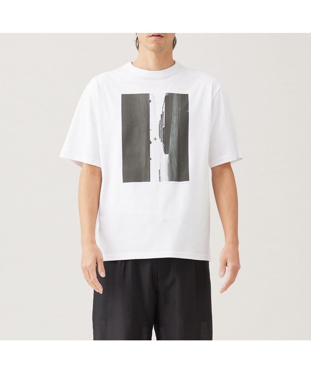 【アンフィーロ/UNFILO / MEN】の【UVケア】PHOTO TEE【ギフトにもおすすめ】 インテリア・キッズ・メンズ・レディースファッション・服の通販 founy(ファニー) ファッション Fashion メンズファッション Fashion for Men トップス・カットソー Cut & Sew Tops メンズシャツ Shirts 春 Spring カットソー Cut and Sewn Top カラフル Colorful Design プリント Print, Printed Pattern S/S・春夏 SS, Spring/Summer, Warm Season おすすめ Recommended / Our Picks 夏 Summer 旅行 Travel ギフト プレゼント Gift / Present 白×黒|ID: prp329100004659800 ipo3291000000034434684