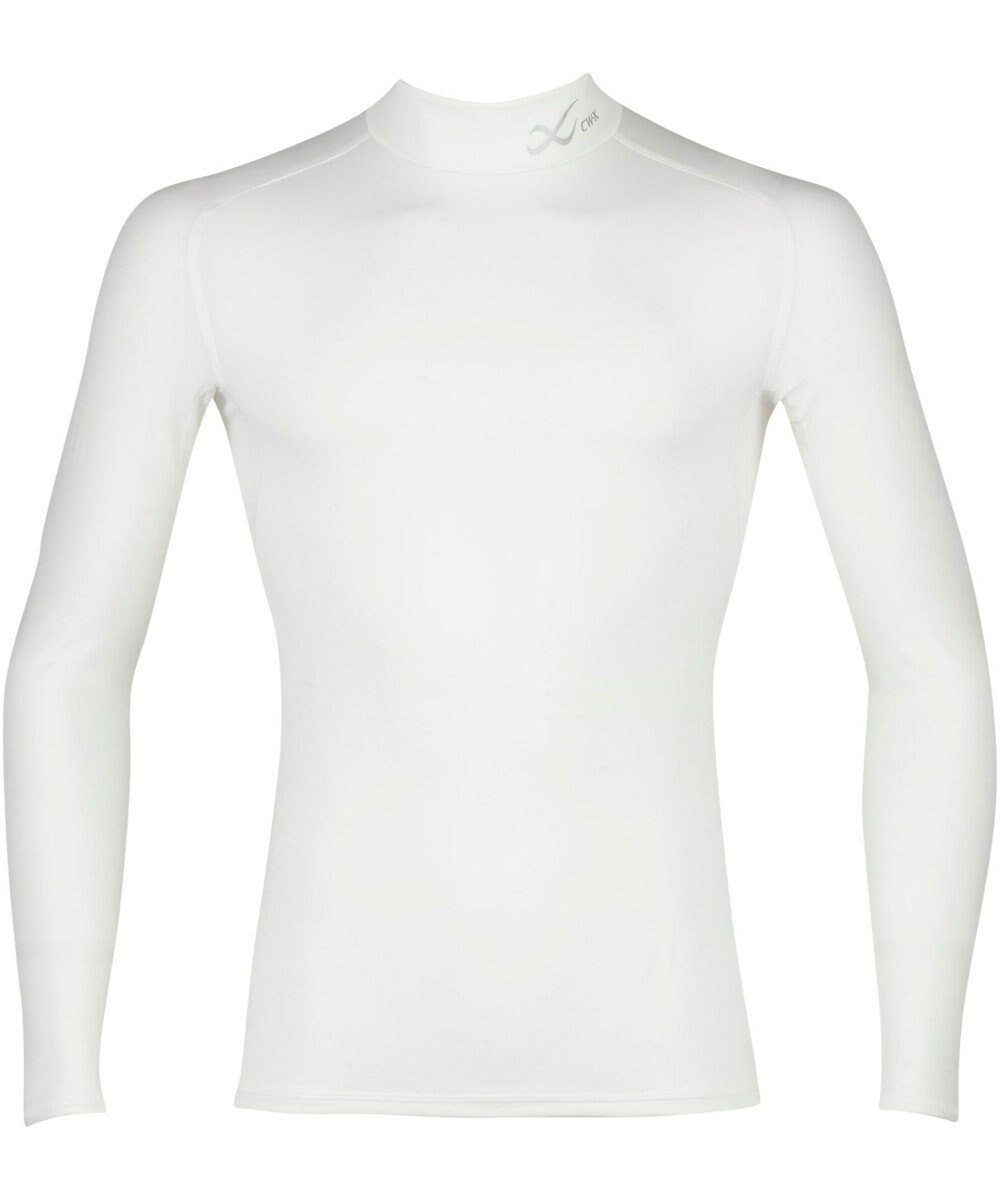【シーダブリューエックス/CW-X / MEN】の【MEN】 機能性トップス SECOND BODY 2.0 吸汗速乾 UVカット率90%以上 抗菌防臭 ハイネック・長袖 /ワコール CHO039 インテリア・キッズ・メンズ・レディースファッション・服の通販 founy(ファニー) 　ファッション　Fashion　メンズファッション　Fashion for Men　トップス・カットソー　Cut & Sew Tops　おすすめ　Recommended / Our Picks　ストレッチ　Stretch, Stretchy Fabric　スポーツ　Sports, Activewear　ハイネック　High Neck, Mock Neck　パターン　Pattern, Design Print　メッシュ　Mesh, Net Fabric　切替　Switching, Contrast Panel　抗菌　Antibacterial, Bacteria-Resistant　長袖　Long Sleeve, Full Sleeve　アイボリー|ID: prp329100004659806 ipo3291000000033723461