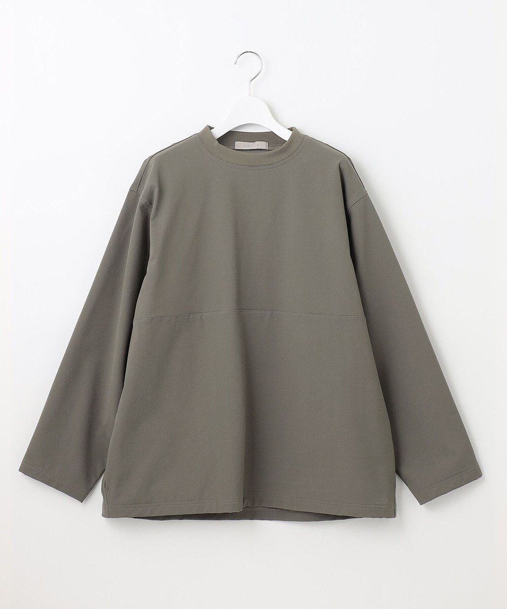 【アンフィーロ/UNFILO / MEN】のWARM プラス プルオーバーカットソー インテリア・キッズ・メンズ・レディースファッション・服の通販 founy(ファニー) ファッション Fashion メンズファッション Fashion for Men トップス・カットソー Cut & Sew Tops メンズシャツ Shirts ウォッシャブル Machine Washable カットソー Cut and Sewn Top シンプル Simple, Minimal ストレッチ Stretch, Stretchy Fabric ポケット Pocket, Pocket Detail 夏 Summer S/S・春夏 SS, Spring/Summer, Warm Season A/W・秋冬 Autumn/Winter カーキ系|ID: prp329100004659811 ipo3291000000034322246