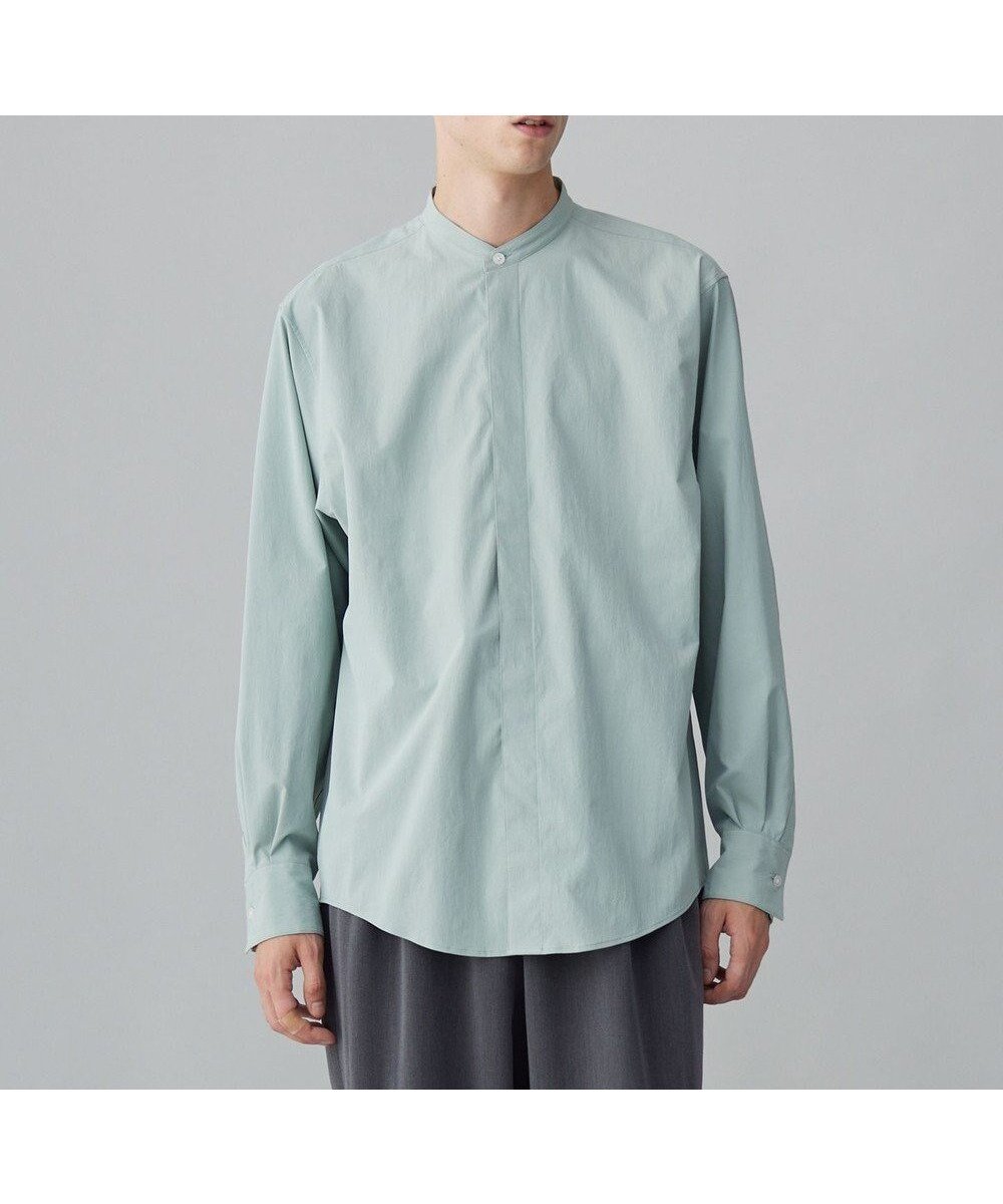 【アンフィーロ/UNFILO / MEN】のコンフォート バンドカラーシャツ 24年秋冬商品 人気、トレンドファッション・服の通販 founy(ファニー) ファッション Fashion メンズファッション Fashion for Men トップス・カットソー Cut & Sew Tops メンズシャツ Shirts クラシック Classic, Timeless Style 吸水 Absorbent, Quick-Dry 軽量 Lightweight, Ultra Light ストレッチ Stretch, Stretchy Fabric スラックス Slacks, Dress Pants トレンド Trend, Trending Now A/W・秋冬 Autumn/Winter other-1|ID: prp329100004659812 ipo3291000000034322033