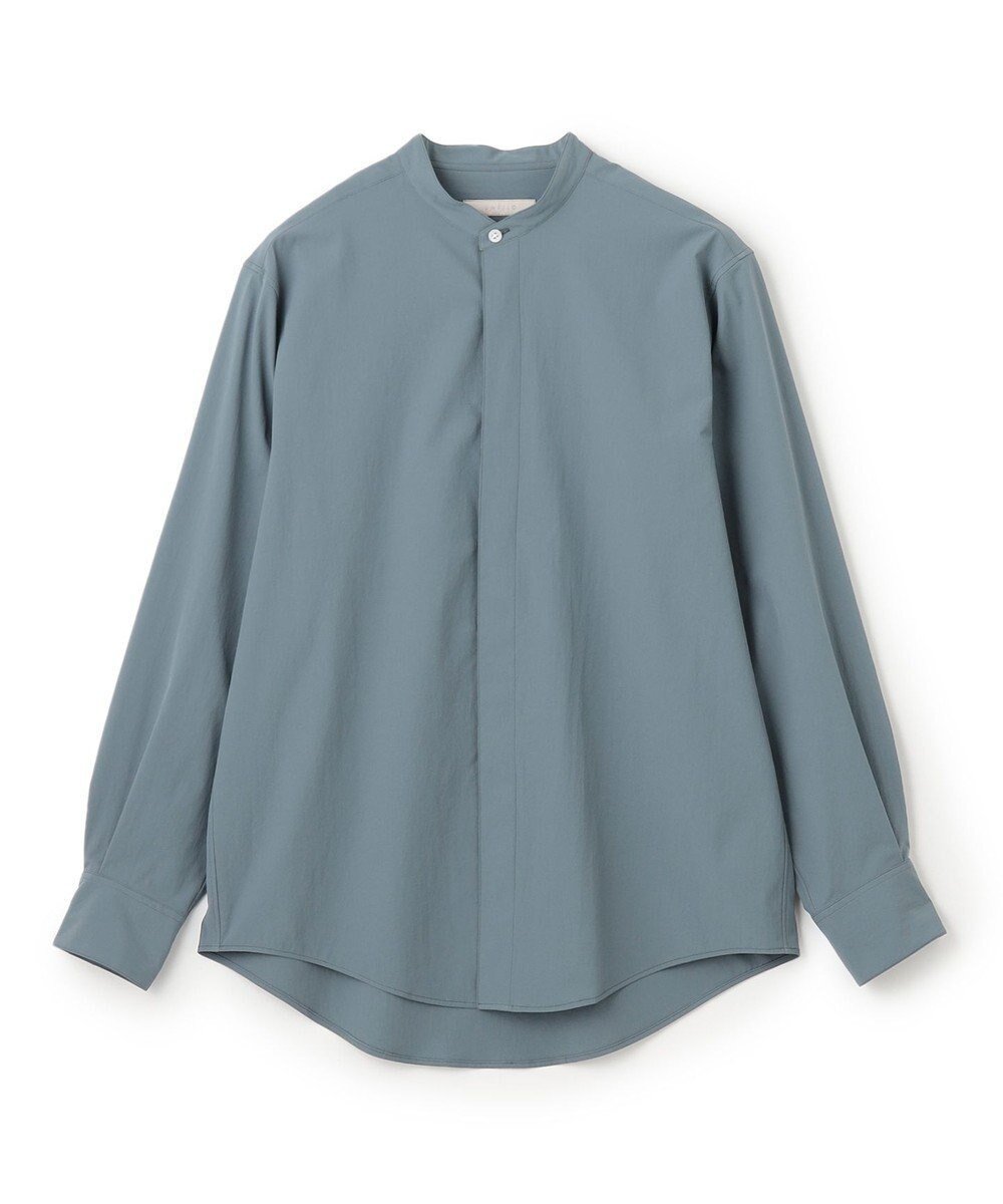 【アンフィーロ/UNFILO / MEN】のコンフォート バンドカラーシャツ 24年秋冬商品 インテリア・キッズ・メンズ・レディースファッション・服の通販 founy(ファニー) ファッション Fashion メンズファッション Fashion for Men トップス・カットソー Cut & Sew Tops メンズシャツ Shirts クラシック Classic, Timeless Style 吸水 Absorbent, Quick-Dry 軽量 Lightweight, Ultra Light ストレッチ Stretch, Stretchy Fabric スラックス Slacks, Dress Pants トレンド Trend, Trending Now A/W・秋冬 Autumn/Winter ダークブルー|ID: prp329100004659812 ipo3291000000034322041