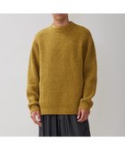 【アンフィーロ/UNFILO / MEN】のヘアリー クルーネックニット イエロー|ID: prp329100004659819 ipo3291000000034347920
