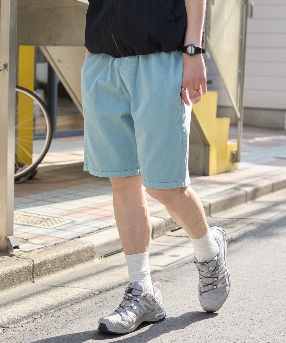 【ウィゴー/WEGO / MEN】の【ウエストゴム/SMLサイズ展開】イージーコットンショーツ インテリア・キッズ・メンズ・レディースファッション・服の通販 founy(ファニー) 　ファッション　Fashion　メンズファッション　Fashion for Men　ボトムス　Bottoms　春　Spring　グラフィック　Graphic, Graphic Design　ショーツ　Shorts, Short Pants　ショート　Short, Short Length　シンプル　Simple, Minimal　スマホ　Smartphone, Mobile Device　デニム　Denim, Jeans Material　定番　Standard, Basic Item　ハーフ　Half, Half-Length　ポケット　Pocket, Pocket Detail　S/S・春夏　SS, Spring/Summer, Warm Season　プチプライス・低価格　Affordable / Budget Price　おすすめ　Recommended / Our Picks　夏　Summer　グリーンその他|ID: prp329100004659825 ipo3291000000034584631