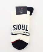 【23区 ゴルフ/23区GOLF / MEN】の【MEN】ロゴラインハーフソックス 15cm ホワイト系|ID: prp329100004659827 ipo3291000000034243114