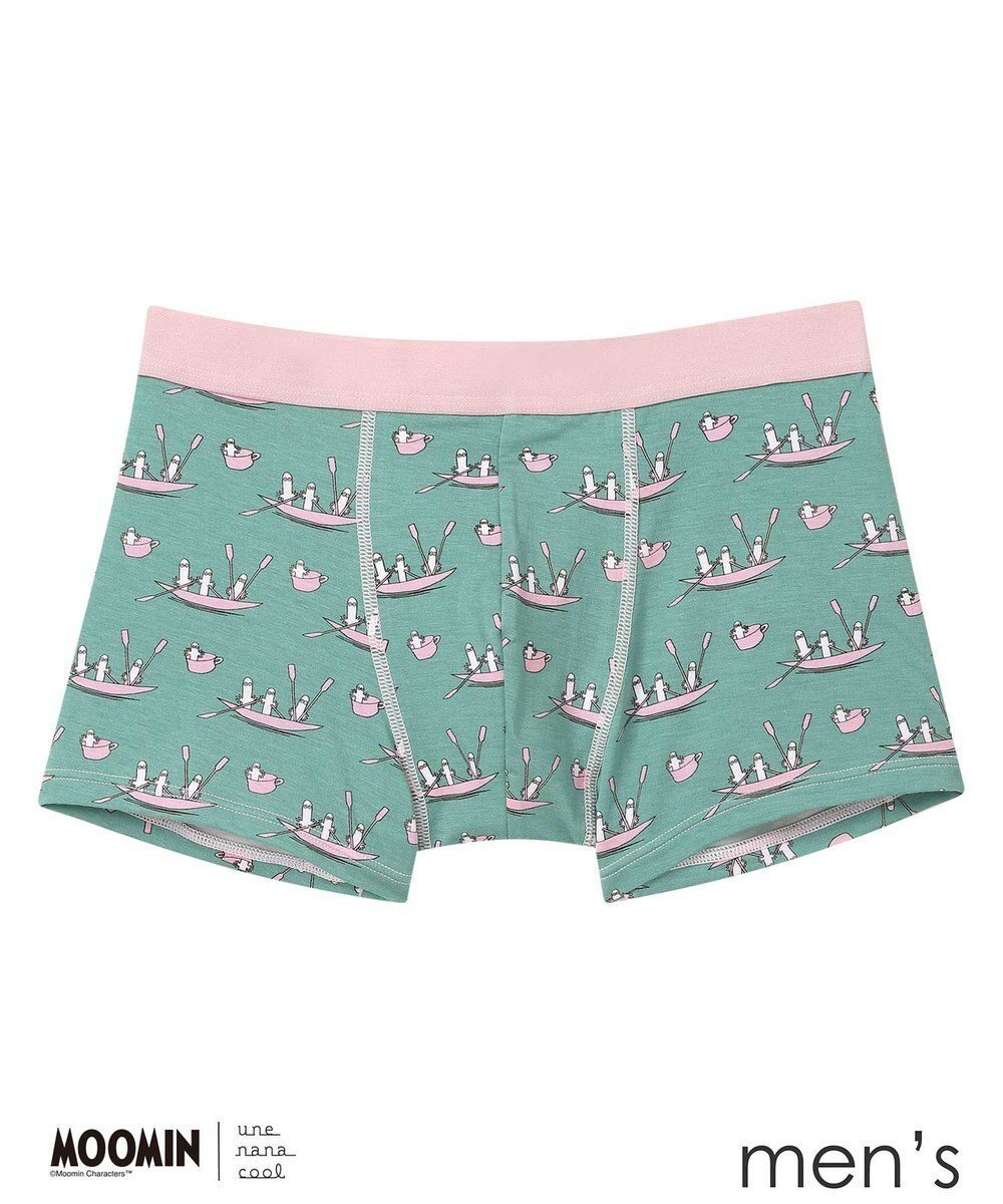 【ウンナナクール/une nana cool / MEN】の【ムーミン】MOOMIN × une nana ccol メンズボクサーパンツ インテリア・キッズ・メンズ・レディースファッション・服の通販 founy(ファニー) 　ファッション　Fashion　メンズファッション　Fashion for Men　ボトムス　Bottoms　アンダー　Underwear Essentials　フィット　Fit, Slim Fit　ME|ID: prp329100004659835 ipo3291000000034037464