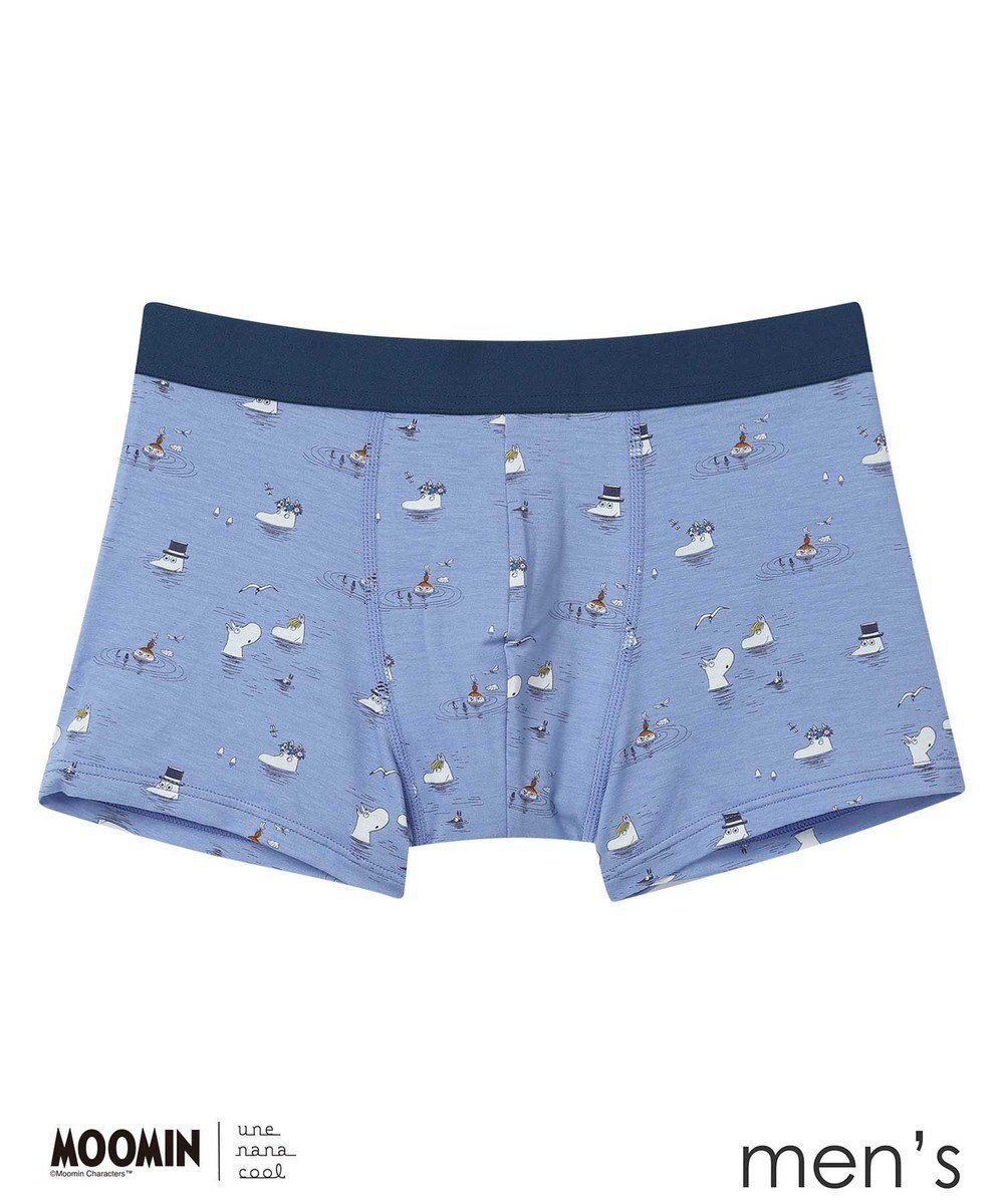 【ウンナナクール/une nana cool / MEN】の【ムーミン】MOOMIN × une nana ccol メンズボクサーパンツ インテリア・キッズ・メンズ・レディースファッション・服の通販 founy(ファニー) 　ファッション　Fashion　メンズファッション　Fashion for Men　ボトムス　Bottoms　アンダー　Underwear Essentials　フィット　Fit, Slim Fit　OB|ID: prp329100004659835 ipo3291000000034037465