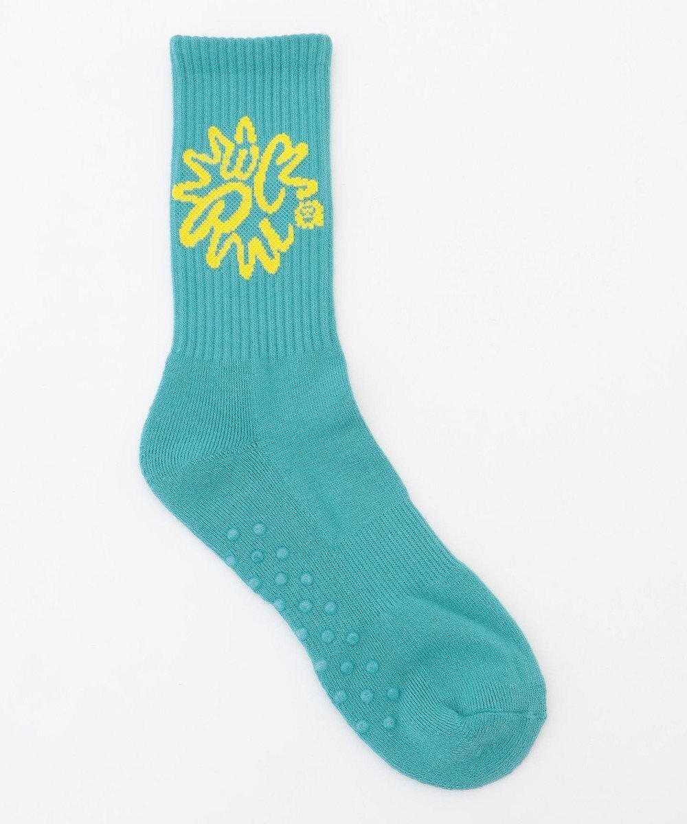 【ピーダブリュサーキュラス/PW CIRCULUS / MEN】の【虫よけ加工】【MEN】サークルロゴ ミドルソックス ゴルフ インテリア・キッズ・メンズ・レディースファッション・服の通販 founy(ファニー) ファッション Fashion メンズファッション Fashion for Men シューズ・靴 Shoes クール Cool, Chic サークル Circle, Round Design ソックス Socks, Hosiery フィット Fit, Slim Fit ミドル Middle Length, Mid Height 夏 Summer ゴルフ Golf 2025年 2025 2025春夏・S/S Spring/Summer 2025 SS25 ブルー系|ID: prp329100004659840 ipo3291000000034410377