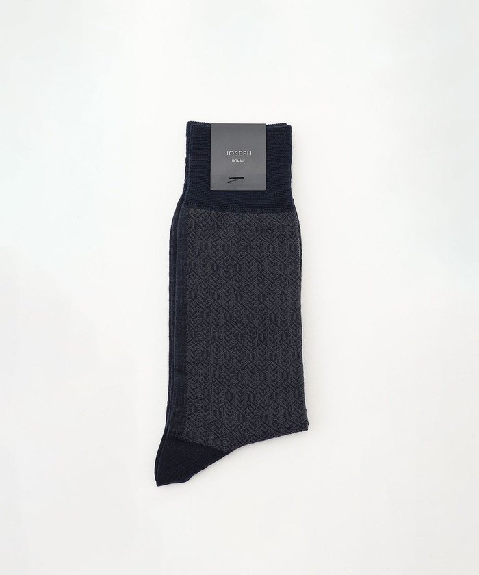 【ジョゼフ オム/JOSEPH HOMME / MEN】のフォレストダイヤパターン ソックス インテリア・キッズ・メンズ・レディースファッション・服の通販 founy(ファニー) https://founy.com/ ファッション Fashion メンズファッション Fashion for Men シューズ・靴 Shoes ソックス Socks, Hosiery ビジネス 仕事 通勤 Business / Work / Commuting 冬 Winter / This Winter 夏 Summer |ID: prp329100004659847 ipo3291000000033723739