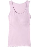 【ワコール 睡眠科学/wacoal suimin】のインナー 【ねはだ着】 綿100%(身生地) パッド付 タンクトップ レディース YCX558 睡眠科学/ワコール ピンク|ID: prp329100004659914 ipo3291000000033724065