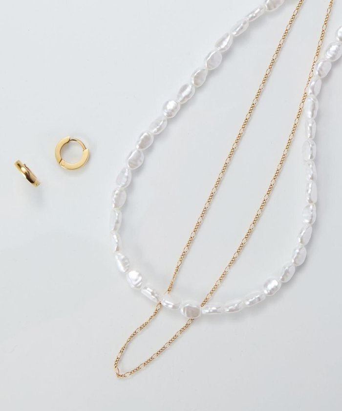 【フィービィー/phoebe】の【限定セット】クラシカルパール×チェーン2連ネックレス×ワンタッチメタルフープミニピアス インテリア・キッズ・メンズ・レディースファッション・服の通販 founy(ファニー) https://founy.com/ ファッション Fashion レディースファッション Fashion for Women ジュエリー Jewelry ネックレス Necklaces & Pendants アクセサリー Fashion Accessories クラシカル Classical, Vintage-Inspired シンプル Simple, Minimal スウェット / スエット Sweatshirt, Sweatwear チェーン Chain, Chain Strap トレンド Trend, Trending Now ネックレス Necklace, Pendant Necklace パール Pearl, Pearl Accent フォーマル Formal, Dressy おすすめ Recommended / Our Picks エレガント 上品 Elegant ビジネス 仕事 通勤 Business / Work / Commuting |ID: prp329100004659934 ipo3291000000033724153
