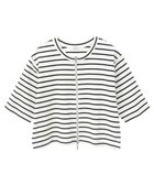 【アースミュージックアンドエコロジー/earth music&ecology】のカットリブWジップカーディガン 人気、トレンドファッション・服の通販 founy(ファニー) ファッション Fashion レディースファッション Fashion for Women トップス・カットソー Cut & Sew Tops カーディガン・羽織り Layered Style Cardigans おすすめ Recommended / Our Picks カーディガン Cardigan, Knitwear フォルム Silhouette, Form フロント Front, Front Design ベーシック Basic, Essential ポケット Pocket, Pocket Detail 夏 Summer 春 Spring S/S・春夏 SS, Spring/Summer, Warm Season thumbnail Border|ID: prp329100004659951 ipo3291000000033724248