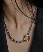 【シモエ/simoe】のHug Necklace 01 ネックレス シルバー×ゴールド|ID: prp329100004660040 ipo3291000000033724705