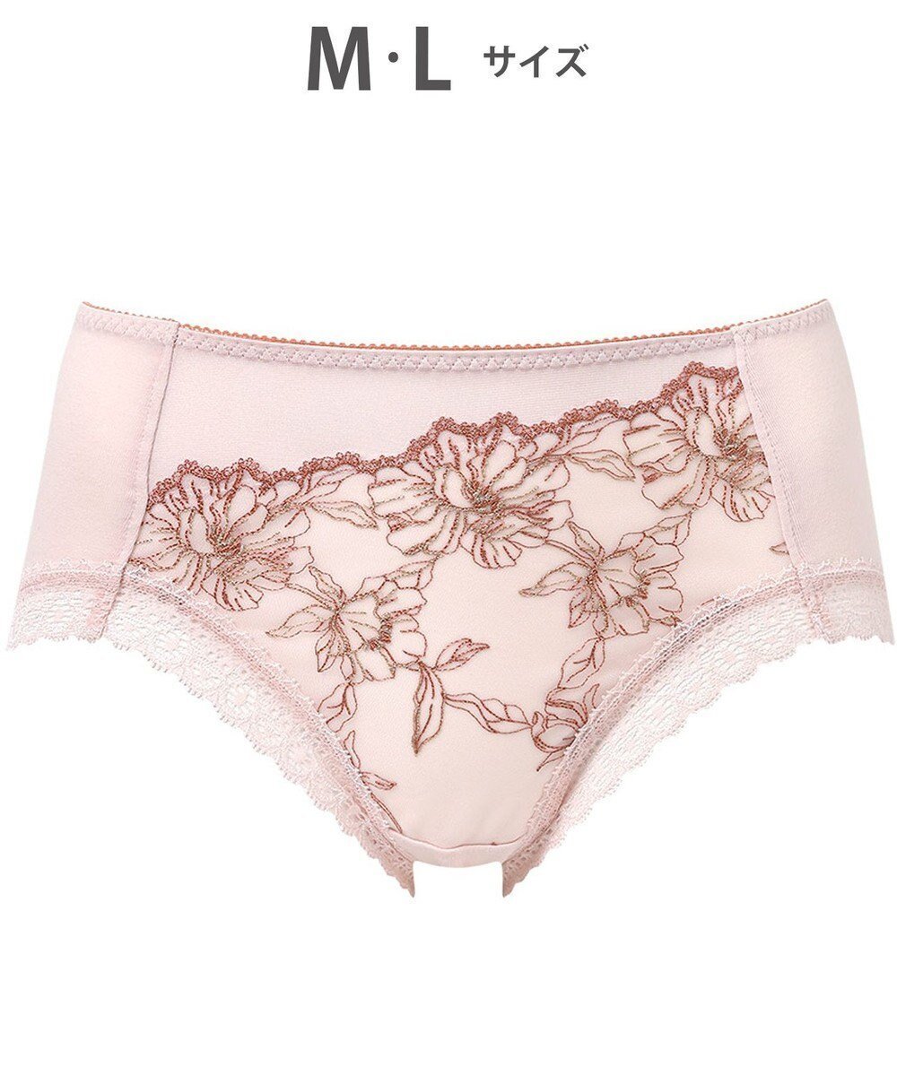 【ワコール/WACOAL】のショーツ BXC405とペア はきこみ丈ふつう 綿混(本体) レディース PXC205 /ワコール インテリア・キッズ・メンズ・レディースファッション・服の通販 founy(ファニー) 　ファッション　Fashion　レディースファッション　Fashion for Women　アンダー　Underwear Essentials　ショーツ　Shorts, Short Pants　レース　Lace, Lace Fabric　ピンク|ID: prp329100004660270 ipo3291000000033725820