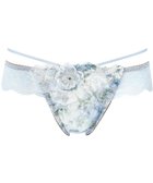 【ワコール/WACOAL】のTバック ショーツ 【リボンブラ 胸もとフィットながもち】 BXB490とペア はきこみ丈あさめ バックのかぶりが広め ソング レディース PXB490 /ワコール サックス|ID: prp329100004660276 ipo3291000000035629620