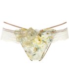 【ワコール/WACOAL】のTバック ショーツ 【リボンブラ 胸もとフィットながもち】 BXB490とペア はきこみ丈あさめ バックのかぶりが広め ソング レディース PXB490 /ワコール イエロー|ID: prp329100004660276 ipo3291000000035629623