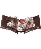 【ワコール/WACOAL】のボーイレングス ショーツ 【リボンブラ 胸もとフィットながもち】 BXB490とペア はきこみ丈あさめ やわらかく伸びる(バック) レディース PXB690 /ワコール ブラウン|ID: prp329100004660278 ipo3291000000035548706