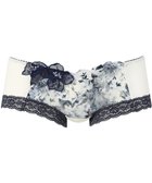 【ワコール/WACOAL】のボーイレングス ショーツ 【リボンブラ 胸もとフィットながもち】 BXB490とペア はきこみ丈あさめ やわらかく伸びる(バック) レディース PXB690 /ワコール クリーム|ID: prp329100004660278 ipo3291000000035548707