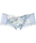 【ワコール/WACOAL】のボーイレングス ショーツ 【リボンブラ 胸もとフィットながもち】 BXB490とペア はきこみ丈あさめ やわらかく伸びる(バック) レディース PXB690 /ワコール サックス|ID: prp329100004660278 ipo3291000000035548711