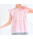 【フェルゥ/Feroux】の【洗える】ペプラムシルエットフリルブラウス 人気、トレンドファッション・服の通販 founy(ファニー) ファッション Fashion レディースファッション Fashion for Women トップス・カットソー Cut & Sew Tops シャツ・ブラウス・オフィスカジュアル Elegant Blouses & Button-Ups ギャザー Gathered, Ruffled シンプル Simple, Minimal デニム Denim, Jeans Material フェミニン Feminine, Girly フリル Frill, Ruffle フレア Flare, Flared ベーシック Basic, Essential ペプラム Peplum, Flared Hem ボトム Bottoms, Lower Wear ロマンティック Romantic, Feminine Style ワイド Wide, Wide Fit エレガント 上品 Elegant 夏 Summer 春 Spring S/S・春夏 SS, Spring/Summer, Warm Season 洗える Machine Washable thumbnail ピンク系|ID: prp329100004660284 ipo3291000000033725878