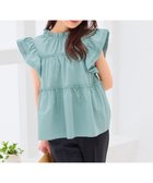 【フェルゥ/Feroux】の【洗える】ペプラムシルエットフリルブラウス 人気、トレンドファッション・服の通販 founy(ファニー) ファッション Fashion レディースファッション Fashion for Women トップス・カットソー Cut & Sew Tops シャツ・ブラウス・オフィスカジュアル Elegant Blouses & Button-Ups ギャザー Gathered, Ruffled シンプル Simple, Minimal デニム Denim, Jeans Material フェミニン Feminine, Girly フリル Frill, Ruffle フレア Flare, Flared ベーシック Basic, Essential ペプラム Peplum, Flared Hem ボトム Bottoms, Lower Wear ロマンティック Romantic, Feminine Style ワイド Wide, Wide Fit エレガント 上品 Elegant 夏 Summer 春 Spring S/S・春夏 SS, Spring/Summer, Warm Season 洗える Machine Washable thumbnail スモーキーグリーン系|ID: prp329100004660284 ipo3291000000033725879