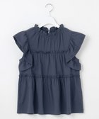 【フェルゥ/Feroux】の【洗える】ペプラムシルエットフリルブラウス 人気、トレンドファッション・服の通販 founy(ファニー) ファッション Fashion レディースファッション Fashion for Women トップス・カットソー Cut & Sew Tops シャツ・ブラウス・オフィスカジュアル Elegant Blouses & Button-Ups ギャザー Gathered, Ruffled シンプル Simple, Minimal デニム Denim, Jeans Material フェミニン Feminine, Girly フリル Frill, Ruffle フレア Flare, Flared ベーシック Basic, Essential ペプラム Peplum, Flared Hem ボトム Bottoms, Lower Wear ロマンティック Romantic, Feminine Style ワイド Wide, Wide Fit エレガント 上品 Elegant 夏 Summer 春 Spring S/S・春夏 SS, Spring/Summer, Warm Season 洗える Machine Washable thumbnail ネイビー系|ID: prp329100004660284 ipo3291000000033725880