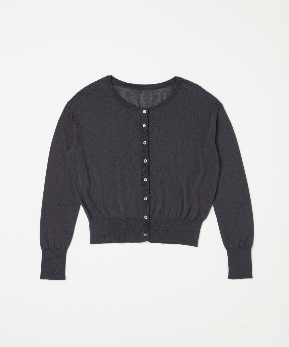 【トック/TOQUE】の〈大草直子さんアドバイザー〉シルク×コットンニットショートカーディガン インテリア・キッズ・メンズ・レディースファッション・服の通販 founy(ファニー) ファッション Fashion レディースファッション Fashion for Women トップス・カットソー Cut & Sew Tops ニット Knit Tops & Sweaters カーディガン・羽織り Layered Style Cardigans 春 Spring 洗える Machine Washable カーディガン Cardigan, Knitwear コンパクト Compact, Small Size シアー Sheer, See-Through ショート Short, Short Length シルク Silk, 100% Silk 定番 Standard, Basic Item S/S・春夏 SS, Spring/Summer, Warm Season おすすめ Recommended / Our Picks 夏 Summer エレガント 上品 Elegant ビジネス 仕事 通勤 Business / Work / Commuting チャコールグレー|ID: prp329100004660339 ipo3291000000033726090