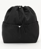 【エニー/ANY】の巾着リュック 人気、トレンドファッション・服の通販 founy(ファニー) ファッション Fashion レディースファッション Fashion for Women 巾着 Drawstring Bag, Kinchaku ポケット Pocket, Pocket Detail リュック Backpack, Rucksack 再入荷 Restock / Back in Stock thumbnail ブラック|ID: prp329100004660372 ipo3291000000033726208