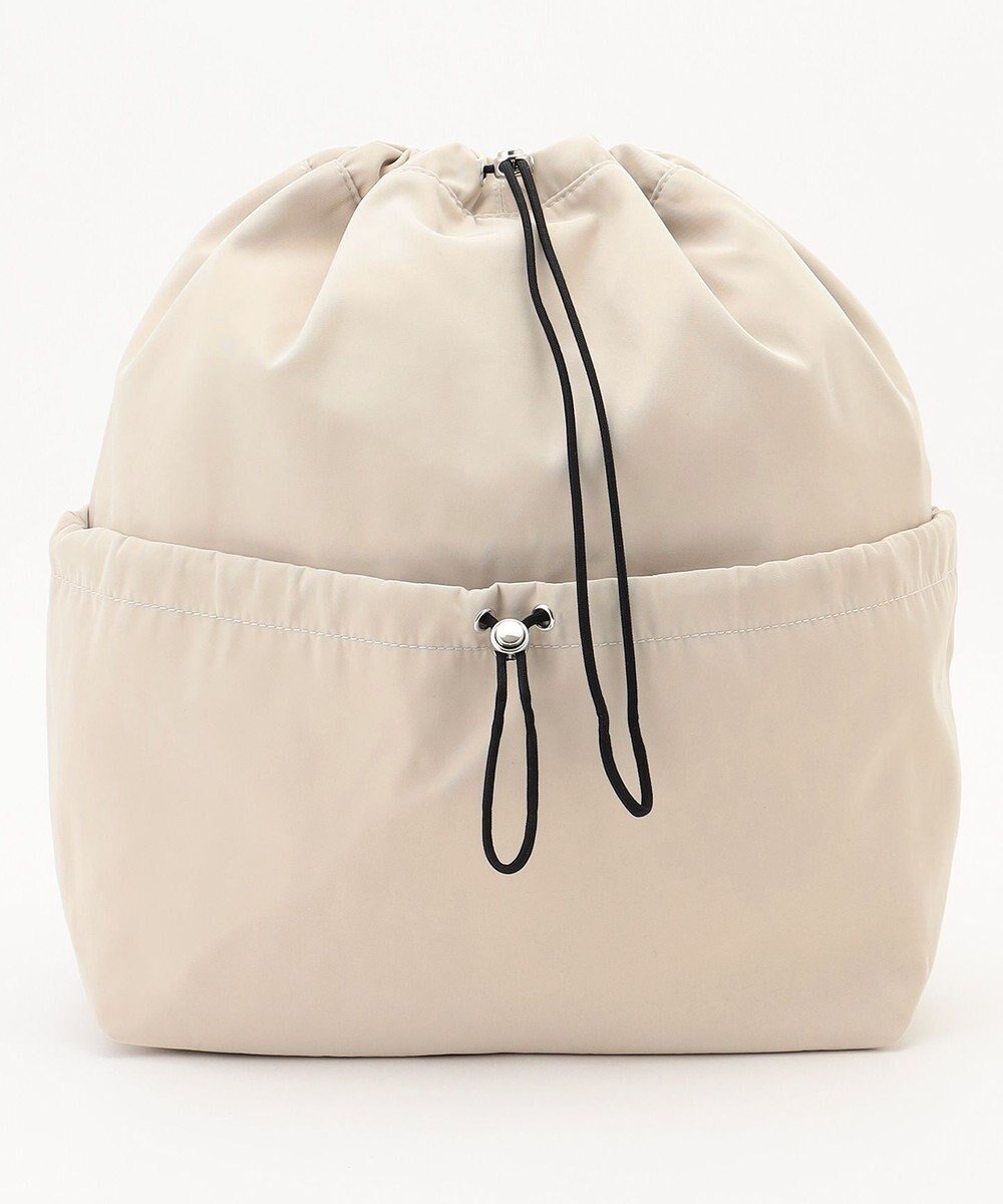 【エニー/ANY】の巾着リュック インテリア・キッズ・メンズ・レディースファッション・服の通販 founy(ファニー) ファッション Fashion レディースファッション Fashion for Women 巾着 Drawstring Bag, Kinchaku ポケット Pocket, Pocket Detail リュック Backpack, Rucksack 再入荷 Restock / Back in Stock ベージュ|ID: prp329100004660372 ipo3291000000033726212