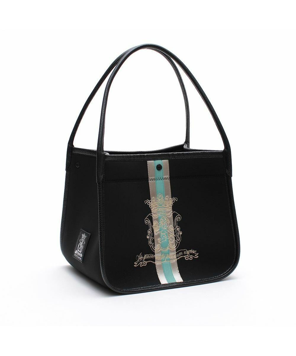 【アクセソワドゥマドモワゼルジャップ/A.D.M.J】のドラマ「続・続・最後から二番目の恋」(フジテレビ)着用 マジックライト/センターリボンベルボトムトートL インテリア・キッズ・メンズ・レディースファッション・服の通販 founy(ファニー) ファッション Fashion レディースファッション Fashion for Women バッグ Bags サテン Satin, Glossy Fabric スーツ Suit, Formalwear センター Center, Center Line ダブル Double, Double-Breasted フォーム Form ポケット Pocket, Pocket Detail モチーフ Motif, Design Theme リボン Ribbon, Bow ネグロ|ID: prp329100004660379 ipo3291000000033726234