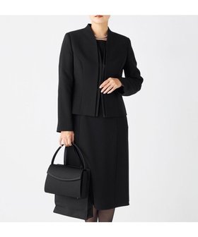 【自由区 FORMAL/JIYU-KU FORMAL】の【洗える/縦横ストレッチ】セオプラスエス横二重ジャケット+ワンピース 人気、トレンドファッション・服の通販 founy(ファニー) ファッション Fashion レディースファッション Fashion for Women アウター Coat / Outerwear Collection レディースジャケット・軽アウター Jackets スーツ Business Suits & Workwear スーツジャケット・オフィスブレザー Suit Jackets / Blazers スーツセット・2点セット・レディーススーツ Suit Sets / 2-Piece Suits / Office Suit Sets アンサンブル Ensemble Set ウォッシャブル Machine Washable 洗える Machine Washable サテン Satin, Glossy Fabric シンプル Simple, Minimal ジャケット Jacket, Outerwear ストレッチ Stretch, Stretchy Fabric スーツ Suit, Formalwear セットアップ Set-Up, Coordinated Outfit フォーマル Formal, Dressy フラット Flat, Flat Shoes ボレロ Bolero, Short Cardigan A/W・秋冬 Autumn/Winter S/S・春夏 SS, Spring/Summer, Warm Season おすすめ Recommended / Our Picks 夏 Summer |ID:prp329100004660390