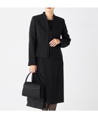 【自由区 FORMAL/JIYU-KU FORMAL】の【洗える/縦横ストレッチ】セオプラスエス横二重ジャケット+ワンピース ブラック系|ID: prp329100004660390 ipo3291000000035927939