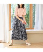 【エニー/ANY】の【洗濯機可能・ウエストゴム】リラックススカーチョ ネイビーベース|ID: prp329100004660409 ipo3291000000033726376