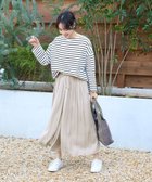 【エニー/ANY】の【洗濯機可能・ウエストゴム】リラックススカーチョ ライトグレー|ID: prp329100004660409 ipo3291000000034317648