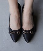 【エニィ スィス/any SiS】の【22.5～24.5cm】ビット付き パンプス 人気、トレンドファッション・服の通販 founy(ファニー) ファッション Fashion レディースファッション Fashion for Women クッション Cushion, Throw Pillow セレモニー Ceremony エレガント 上品 Elegant 新作・新入荷 New Arrivals / New In thumbnail ブラック|ID: prp329100004660411 ipo3291000000033800182