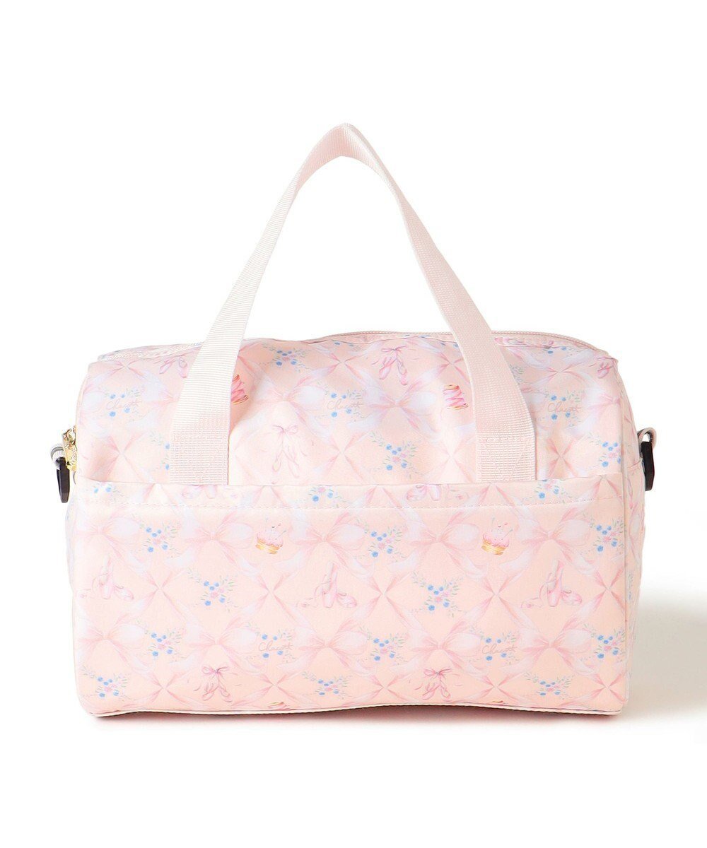 【チャコット/Chacott / KIDS】のトゥリボン2Wayショルダー インテリア・キッズ・メンズ・レディースファッション・服の通販 founy(ファニー) 　ファッション　Fashion　キッズファッション　Fashion for Kids　ショルダー　Shoulder, Shoulder Strap　バレエ　Ballet, Ballet Style　ポケット　Pocket, Pocket Detail　モチーフ　Motif, Design Theme　エレガント 上品　Elegant　ロイヤルピンク|ID: prp329100004660443 ipo3291000000034544591