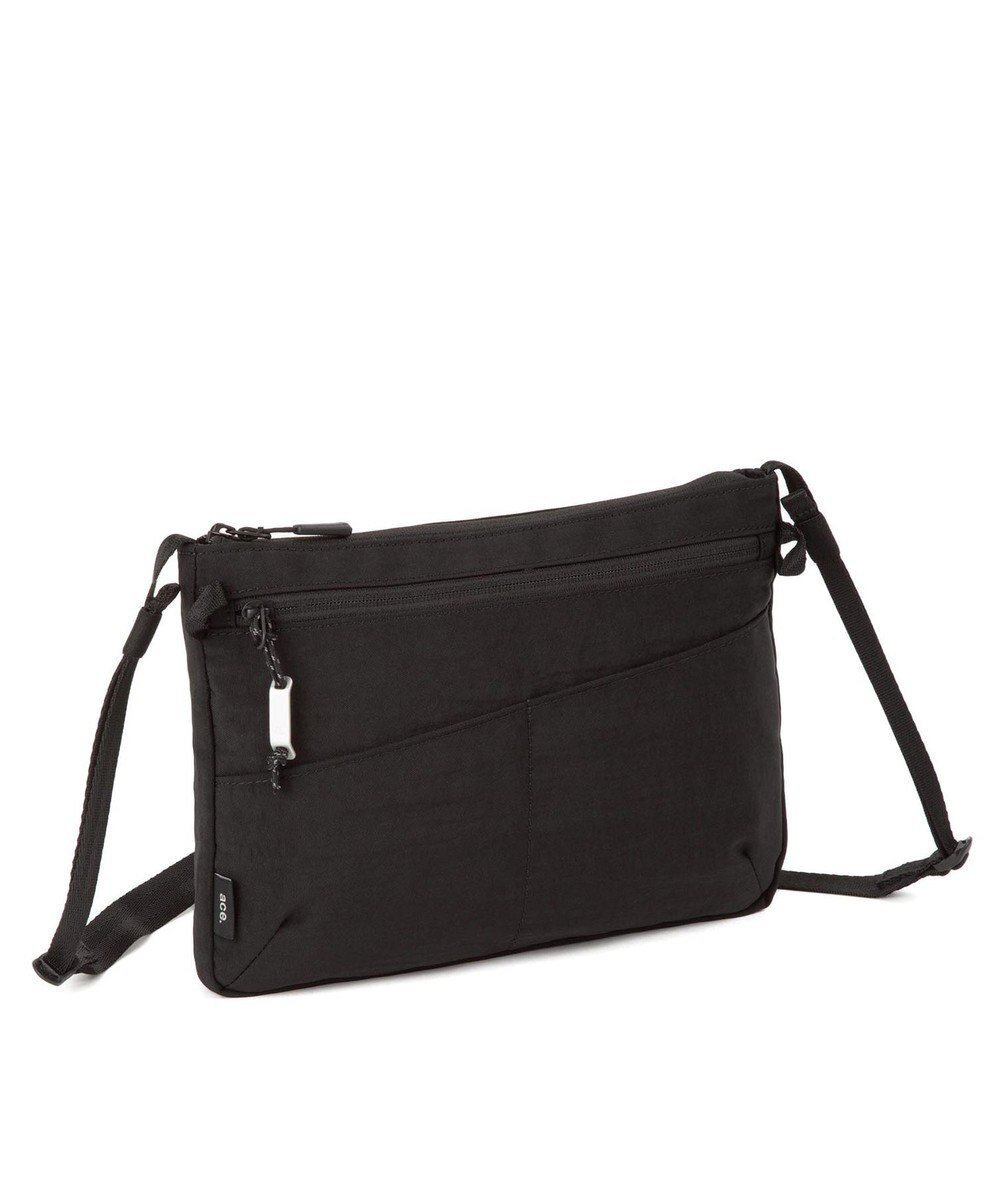 【エース バッグズ アンド ラゲッジ/ACE BAGS & LUGGAGE / MEN】のace. ファルテライト ショルダーバッグ 17891 エース 人気、トレンドファッション・服の通販 founy(ファニー) 　ファッション　Fashion　メンズファッション　Fashion for Men　バッグ　Bags　アウトドア　Outdoor Clothing　軽量　Lightweight, Ultra Light　シンプル　Simple, Minimal　トラベル　Travel, Travel Gear　フロント　Front, Front Design　ポケット　Pocket, Pocket Detail　メンズ　Men's, Menswear　リュック　Backpack, Rucksack　ワッシャー　Washer, Crinkled Finish　再入荷　Restock / Back in Stock　スーツケース キャリーケース　Suitcase / Carry Case　 other-1|ID: prp329100004660461 ipo3291000000034594974