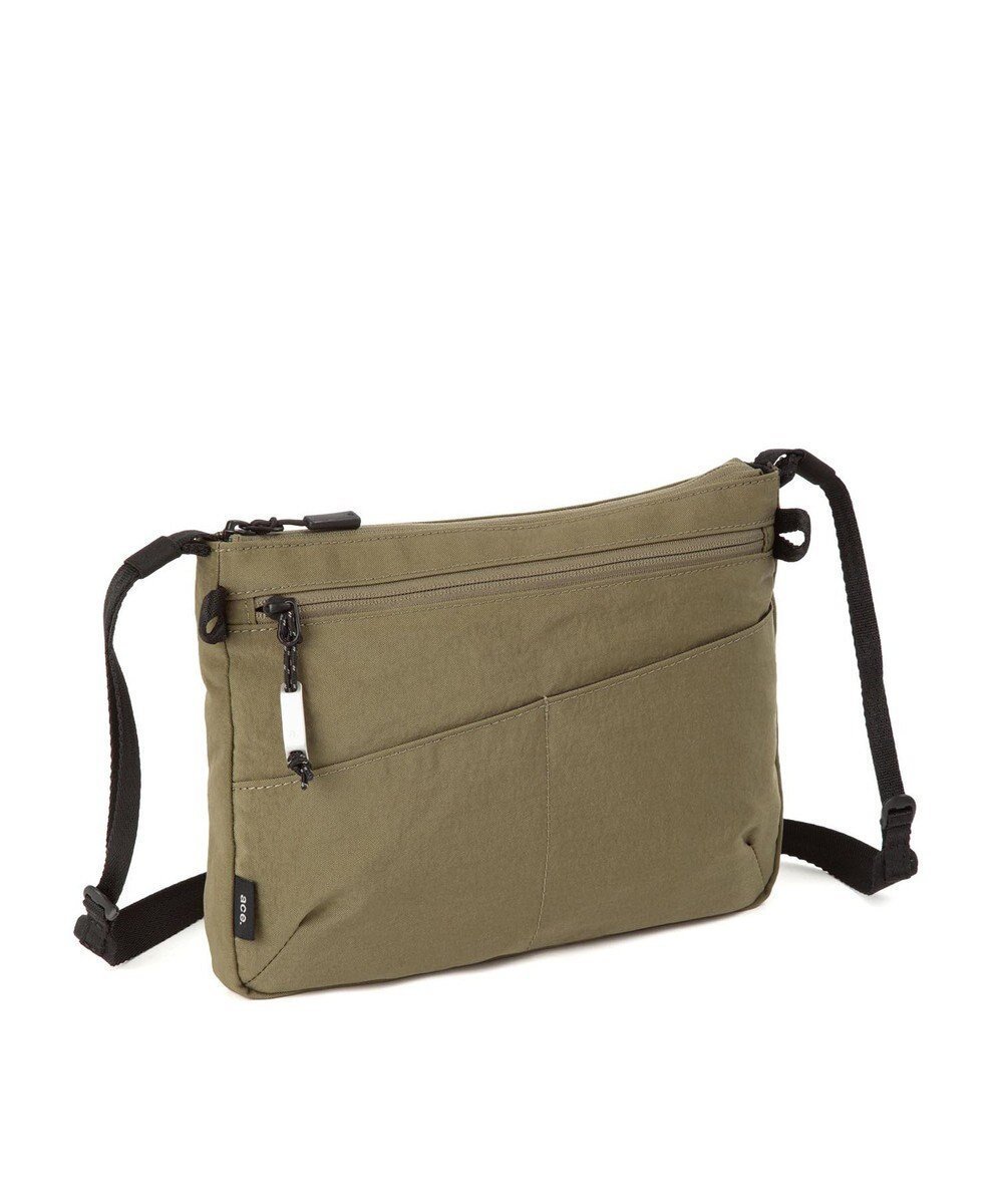 【エース バッグズ アンド ラゲッジ/ACE BAGS & LUGGAGE / MEN】のace. ファルテライト ショルダーバッグ 17891 エース インテリア・キッズ・メンズ・レディースファッション・服の通販 founy(ファニー) 　ファッション　Fashion　メンズファッション　Fashion for Men　バッグ　Bags　アウトドア　Outdoor Clothing　軽量　Lightweight, Ultra Light　シンプル　Simple, Minimal　トラベル　Travel, Travel Gear　フロント　Front, Front Design　ポケット　Pocket, Pocket Detail　メンズ　Men's, Menswear　リュック　Backpack, Rucksack　ワッシャー　Washer, Crinkled Finish　再入荷　Restock / Back in Stock　スーツケース キャリーケース　Suitcase / Carry Case　カーキ|ID: prp329100004660461 ipo3291000000034594976