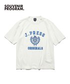 【ジェイ プレス/J.PRESS / MEN】の【J.PRESS ORIGINALS】【UNISEX】Cotton Jersey CRST Logo T-shirt ホワイト系|ID: prp329100004660463 ipo3291000000033800208