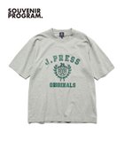【ジェイ プレス/J.PRESS / MEN】の【J.PRESS ORIGINALS】【UNISEX】Cotton Jersey CRST Logo T-shirt ライトグレー系|ID: prp329100004660463 ipo3291000000033800209