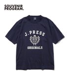 【ジェイ プレス/J.PRESS / MEN】の【J.PRESS ORIGINALS】【UNISEX】Cotton Jersey CRST Logo T-shirt ネイビー系|ID: prp329100004660463 ipo3291000000033800210