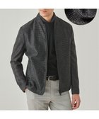 【五大陸/gotairiku / MEN】の新素材【洗える/シワになりにくい/ストレッチ】カラミプリント MA-1ブルゾン グレー系8|ID: prp329100004660481 ipo3291000000034515211