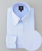 【ジェイ プレス/J.PRESS / MEN】の【PREMIUM PLEATS / 形態安定】スーピマコットンマイクロストライプ シャツ/B.D. サックスブルー系1|ID: prp329100004660484 ipo3291000000034452123