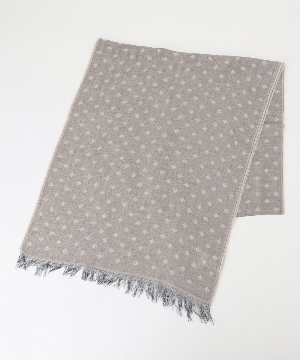 【ジョセフ アブード/JOSEPH ABBOUD / MEN】の【イタリア製・EMMESTYLE】クレストパターン ストール インテリア・キッズ・メンズ・レディースファッション・服の通販 founy(ファニー) 　ファッション　Fashion　メンズファッション　Fashion for Men　イタリア　Italy　ショール　Shawl, Wrap　ストール　Stole, Wrap　夏　Summer　春　Spring　S/S・春夏　SS, Spring/Summer, Warm Season　ライトグレー系7|ID: prp329100004660500 ipo3291000000034584604