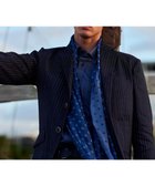 【ジョセフ アブード/JOSEPH ABBOUD / MEN】の【イタリア製・EMMESTYLE】クレストパターン ストール サックスブルー系7|ID: prp329100004660500 ipo3291000000034584605